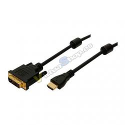 CABLE HDMI-M A DVI-D M 3M LOGILINK CH0013 - Imagen 1