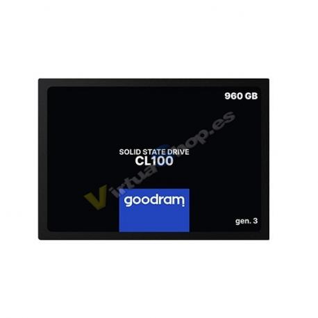 DISCO DURO 2.5 SSD 960GB SATA3 GOODRAM CL100 GEN.2 - Imagen 1