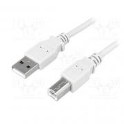 CABLE USB(A) 2.0 A USB(B) 2.0 LOGILINK CU0008 3M - Imagen 1