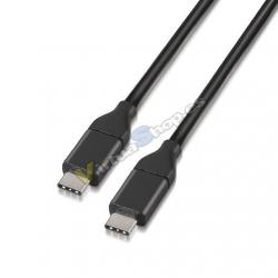CABLE USB TIPO C 3.1 GEN2 A USB TIPO C AISENS 1M - Imagen 1