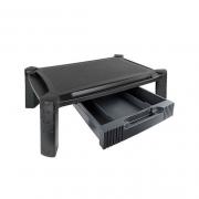 SOPORTE ELEVADOR MONITOR TOOQ REGULABLE CON CAJON - Imagen 1