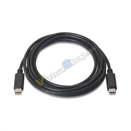 CABLE USB TIPO C 2.0 M A USB TIPO C M AISENS 2M - Imagen 1