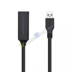 CABLE USB(A)M 3.0 A USB(A)H CON AMPLIFICADOR Y ALIMENTADOR - Imagen 1