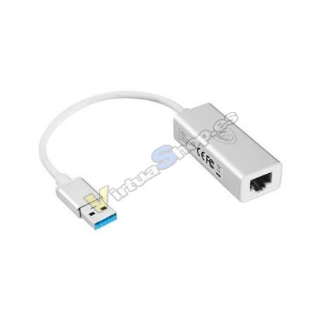 ADAPTADOR MACHO USB A HEMBRA RJ45 MSI V1.0 ETHERNET/ USB 3. - Imagen 1