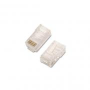 CONECTOR RJ45 CAT 5 (BOLSA 10 UNIDADES) AISENS 8 HILOS/AWG2 - Imagen 1