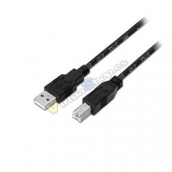 CABLE USB(A)M 2.0 IMPRESORA A USB(B)M AISENS 1M N 1M/MACHO - Imagen 1