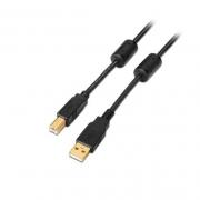 CABLE USB(A)M 2.0 IMPRESORA  A USB(B)M AISENS 2M 2M/MACHO A - Imagen 1