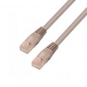 CABLE RED UTP CAT6 RJ45 AISENS 1M GRIS - Imagen 1