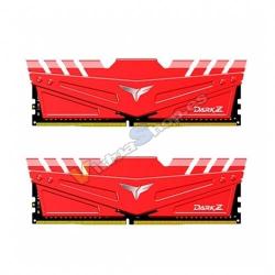 MODULO DDR4 32GB 2X16GB 3200MHz TEAMGROUP DARK Z ROJO/CL 16 - Imagen 1