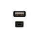 CABLE USB(A) 2.0 A MINI USB(B) NANOCABLE 1.8M NEGR 1.8M/MAC - Imagen 3