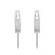 CABLE RED UTP CAT6 RJ45 NANOCABLE 25CM GRIS 25M/GRIS 10.20. - Imagen 1