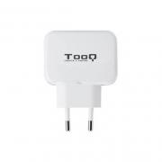 CARGADOR 2XUSB CASA TOOQ TQWC-1S02WT 17W BLANCO 17W/5V/3.4A - Imagen 1