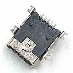 PS3 CONECTOR MINI USB 5 PINES SMD SUPERFICIE