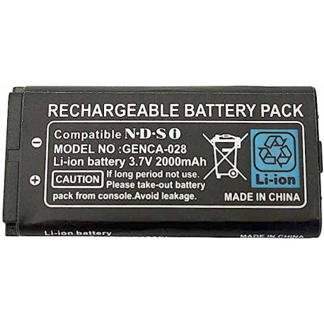 NDSi BATERIA 2000 mAh. 3,7vol. RECARGABLE + DESTORNILLADOR