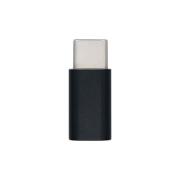 ADAPTADOR USB-C 2.0 A MICRO USB-B AISENS NEGRO - Imagen 1