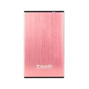 CAJA EXTERNA 2.5  USB 3.0 SATA TOOQ TQE-2527P ROSA - Imagen 1