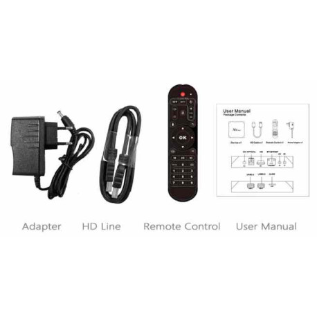 X96 MAX+ PLUS ANDROID TV BOX 2+16GB. S905X3