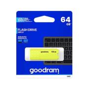 PENDRIVE 64GB USB 2.0 GOODRAM UME2 YELLOW - Imagen 1