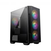 TORRE M-ATX MSI MAG FORGE M100A RGB NEGRO - Imagen 1