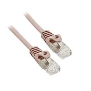 CABLE RED UTP CAT6 RJ45 PHASAK 0.25M CU GRIS