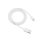 CABLE LIGHTNING A USB(A) 2.0 CANYON 1M BLANCO