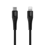 CABLE LIGHTNING A USB(C) CANYON 1.2M NEGRO