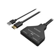 ADAPTADOR VIDEO HDMI-M A 2XHDMI-H 4K AISENS NEGRO