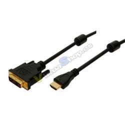 CABLE HDMI-M A DVI-D M 2M LOGILINK CH0004