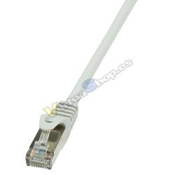 CABLE RED F/UTP CAT5E RJ45 LOGILINK 1M PARCHEO AWG26/7 TREN