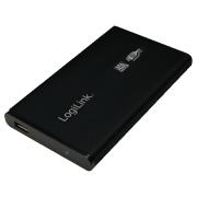 CAJA EXTERNA 2,5  USB3.0 SATA LOGILINK UA0106 ALUMINIO NEGR