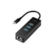 HUB 4 PUERTOS USB 3.1 (TIPO C) LOGILINK UA0283