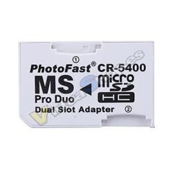 PHOTOFAST CR-5400 DUAL MICRO SD ADAPT.