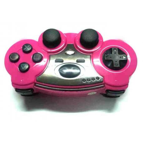 PS3 DUAL WIRELES COLOR ROSA USB GAP COMPATIBLE PC Y PS3