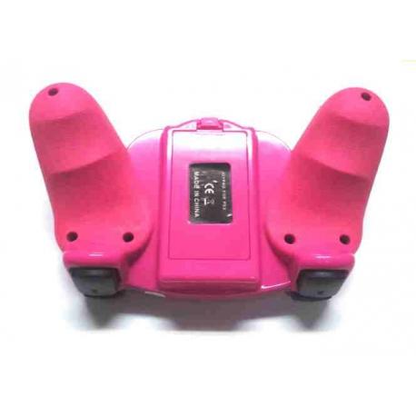 PS3 DUAL WIRELES COLOR ROSA USB GAP COMPATIBLE PC Y PS3