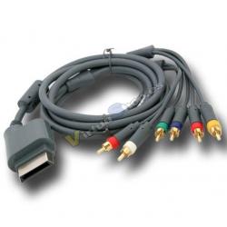 XBOX 360 CABLE COMPONENTES Y VIDEO COMPUESTO RCA 2