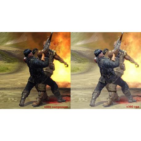 XBOX 360 CABLE COMPONENTES Y VIDEO COMPUESTO RCA