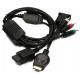 Cable Adaptador PS3/Wii VGA - Imagen 1