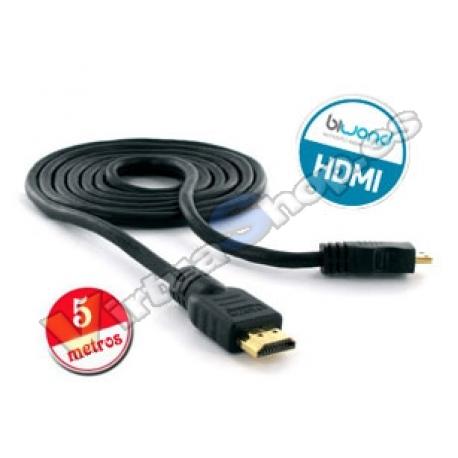 Cable HDMI v1.4 Biwond 5m - Imagen 1