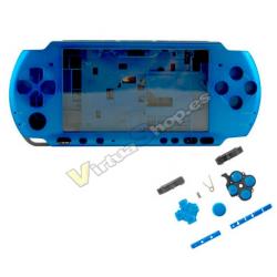 Carcasa Completa PSP 3000 Azul - Imagen 1