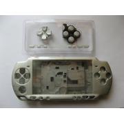 Carcasa Completa PSP SLim Plata - Imagen 1