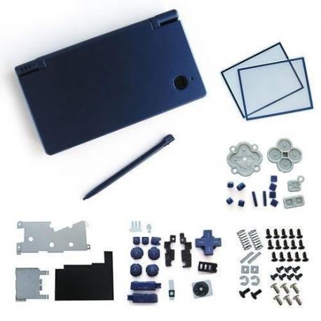 NDSi CARCASA AZUL METALIZADA COMPLETA