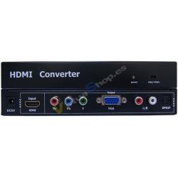 Conversor HDMI a VGA o YPbPr - Imagen 1