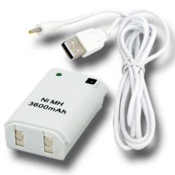 XBOX360 CARGA Y JUEGA BLANCO PACK BATERIA 2