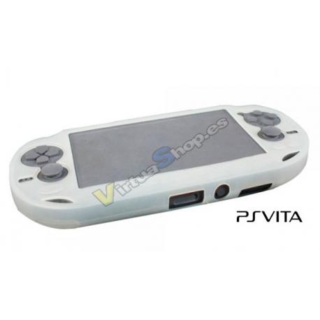 Funda Silicona PS Vita Blanca - Imagen 1