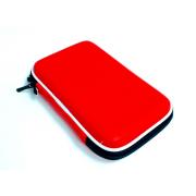 Funda trans. DSi XL y 3DS XL (roja) - Imagen 1