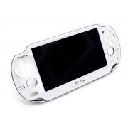 Pant. LCD + Carcasa Frontal PS Vita Wifi/3G Blanca - Imagen 1