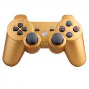 PS3 DUALSHOCK 3 DORADO BRONCE METAL BLUETOOTH ALTA CALIDAD COMPATIBLE