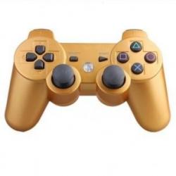 PS3 DUALSHOCK 3 DORADO BRONCE METAL BLUETOOTH ALTA CALIDAD COMPATIBLE 2