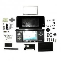 3DS CARCASA COMPLETA NEGRA 2