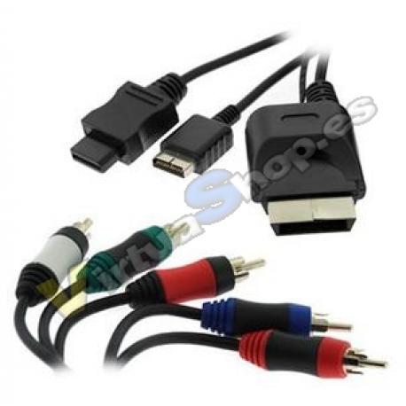 WII/PS2/PS3/Xbox Cable Componentes - Imagen 1